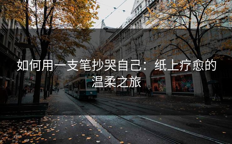 如何用一支笔抄哭自己:纸上疗愈的温柔之旅